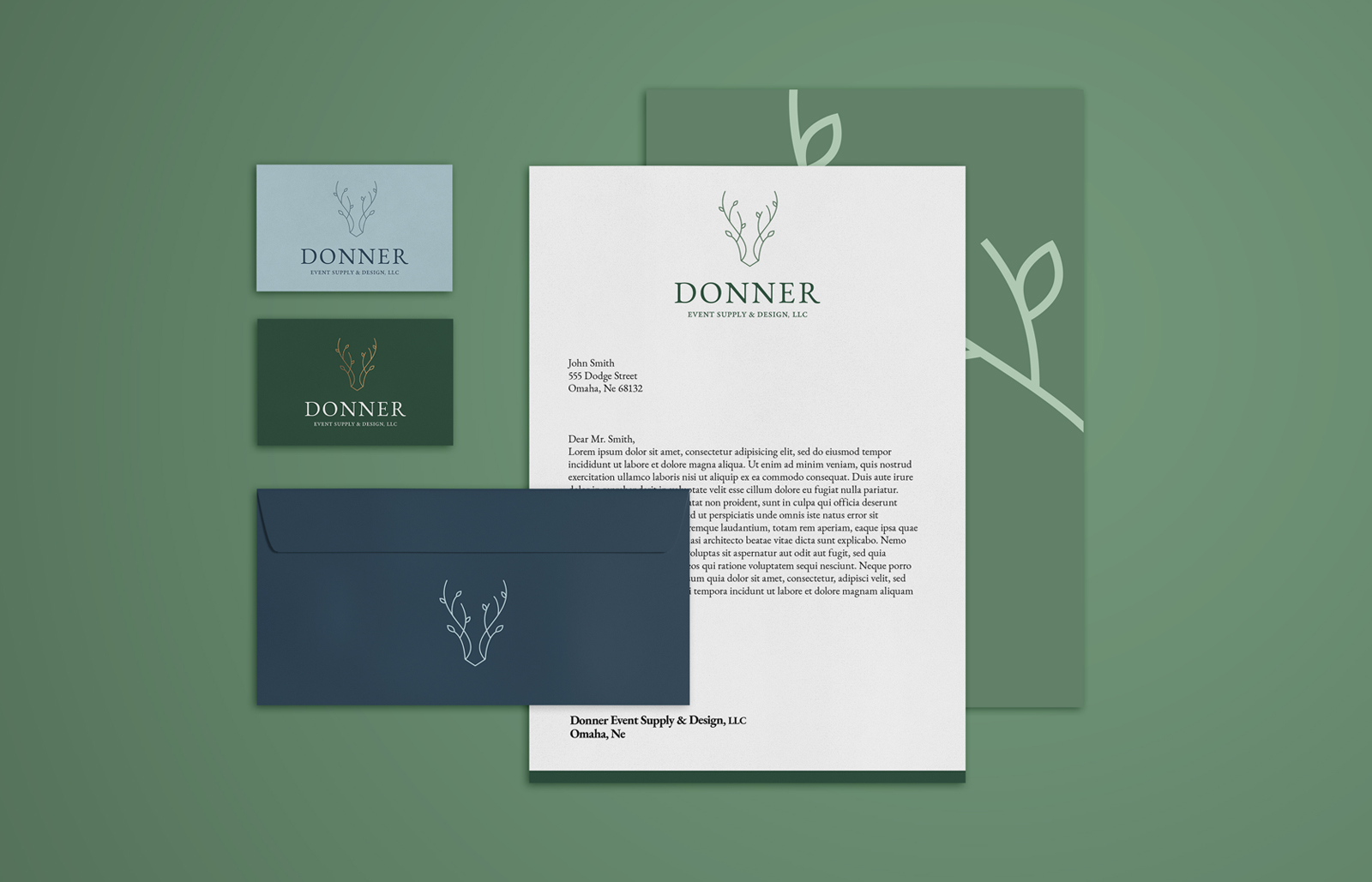 Donner Events Stationary Suite